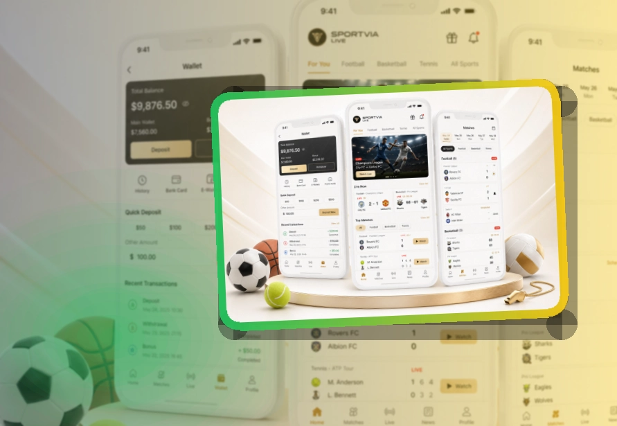 斜切下载区 · 比赛日App入口 · 赛事信息跟进更连贯界面展示